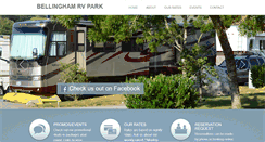 Desktop Screenshot of bellinghamrvpark.com